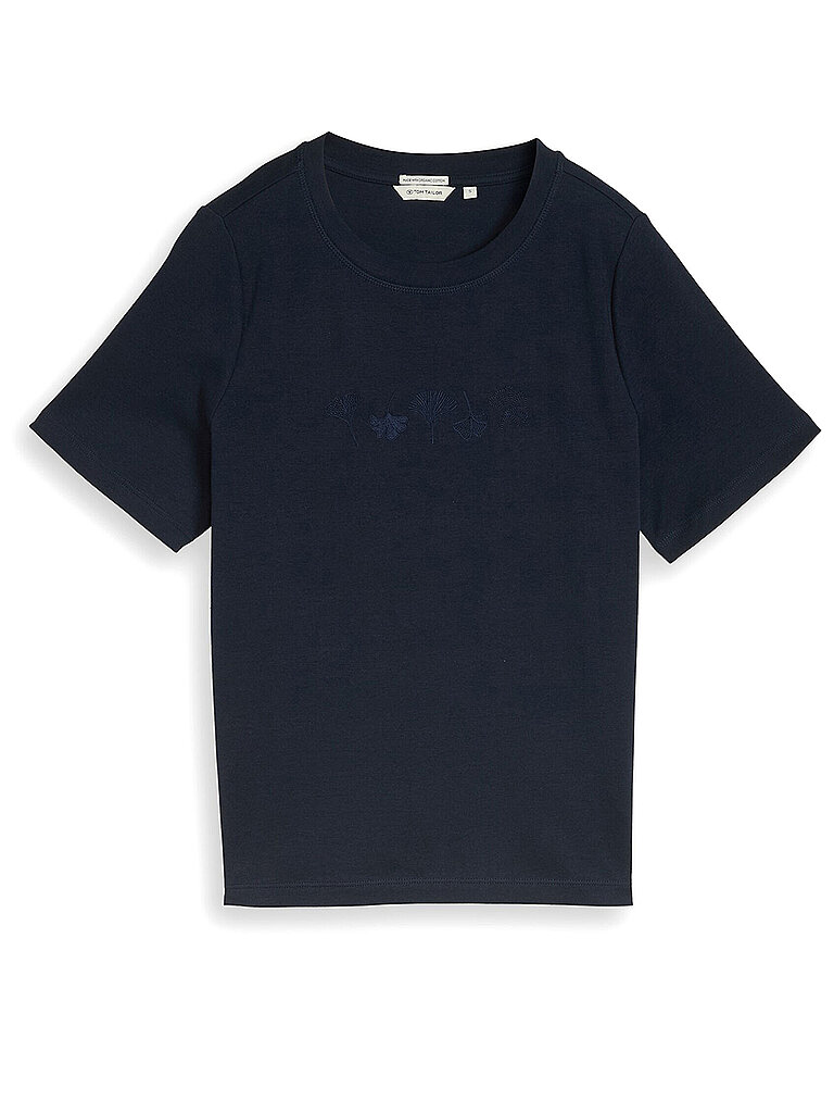 Tom Tailor T-shirt Bleu Foncé Taille L Femme 5